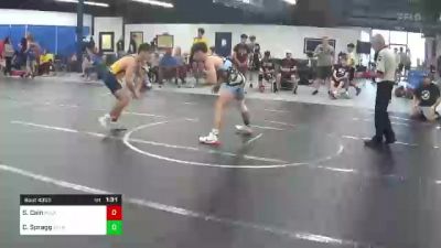 126 lbs Rr Rnd 5 - Sean Cain, All American vs Colsen Spragg, Valkyrie