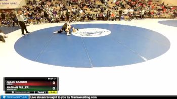 165 lbs Champ. Round 1 - Nathan Fuller, Wartburg vs Allen Catour, Loras