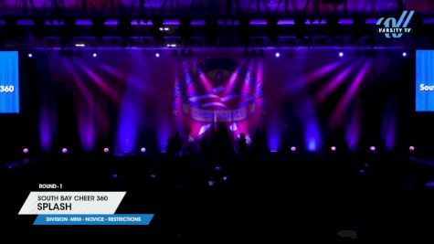South Bay Cheer 360 - Splash [2024 L1 Mini - Novice - Restrictions 1] 2024 The American Showcase DI & DII
