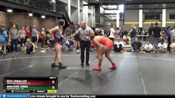 148 lbs Round 1 (6 Team) - Rita Ceballos, Nebraska Vipers Gold vs Breanne Gibbs, Missouri Gold