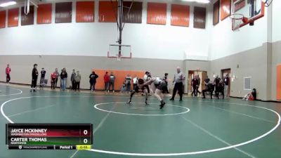 106 lbs Cons. Round 3 - Carter Thomas, Northmor vs Jayce McKinney, Washington (Massillon)