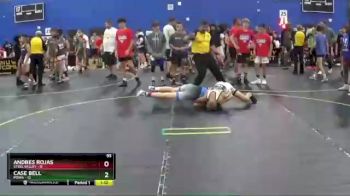 95 lbs Quarterfinals (8 Team) - Case Bell, POWA vs Andres Rojas, Steel Valley