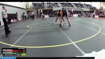 195 lbs Cons. Round 5 - Jaylen Young, Perry Meridian Wrestling Club vs Elias Cressell, Apache Wrestling Club