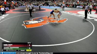 Cons. Round 1 - Kianna Wingender, Bennington Girls vs Hser Thein, Madison Girls