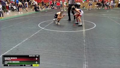 60 lbs Round 3 - Gavin Bosco, Archbold vs Colton Brown, DWA