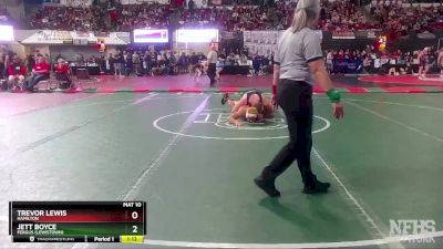 A - 205 lbs Quarterfinal - Trevor Lewis, Hamilton vs Jett Boyce, Fergus (Lewistown)