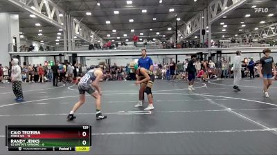 120 lbs Round 7 (8 Team) - Caio Teizeira, Force WC vs Randy Jenks, U2 Upstate Uprising