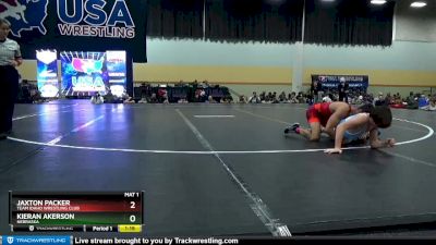 126 lbs Champ. Round 1 - Jaxton Packer, Team Idaho Wrestling Club vs Kieran Akerson, Nebraska