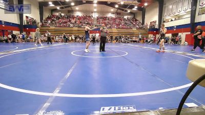 140 lbs Semifinal - Gavin Wallace, R.A.W. vs Joseph Ketcher, Dark Cloud Wrestling Club