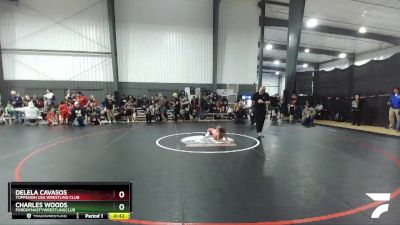 56 lbs Round 2 - Delela Cavasos, Toppenish USA Wrestling Club vs Charles Woods, FordDynastyWrestlingClub