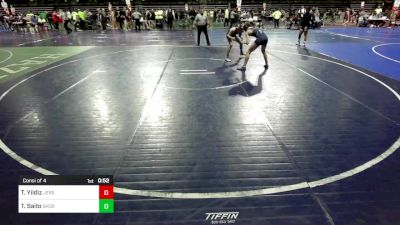 120 lbs Consi Of 4 - Teag Saito, Shore Thing vs Tyler Yildiz, Jersey 74