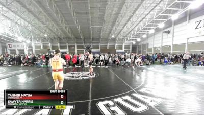 215 JV Champ. Round 1 - Tanner Matua, Hurricane JV vs Sawyer Harris, Mountain View JV