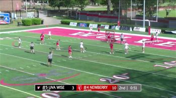 Replay: SAC WLAX Champ - QF - 2024 UVA Wise vs Newberry | Apr 20 @ 4 PM