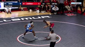 149 lbs Anthony Ashnault, Rutgers vs Da'mani Burns, Johnson & Wales