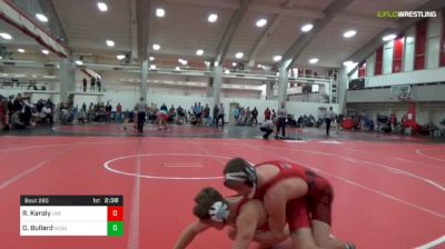 174 lbs Quarterfinal - Ryan Karoly, UNC Unattached vs Daniel Bullard, NCSU Unattached