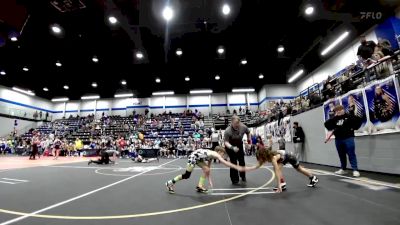 70 lbs Rr Rnd 4 - Hudsen Earnest, OKC Saints Wrestling vs Ryker Peck, Standfast