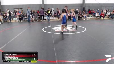 63 lbs Cons. Round 1 - Bryson Hare, Lebanon Mat Club vs Tino Armstead, White Center Warriors Wrestling Club