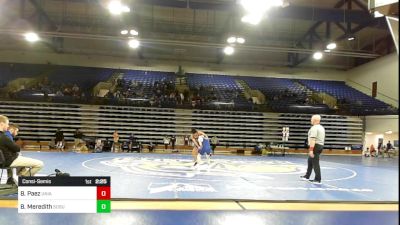 125 lbs Consolation - Brandon Paez, Northern Iowa vs Brandon Meredith, South Dakota State