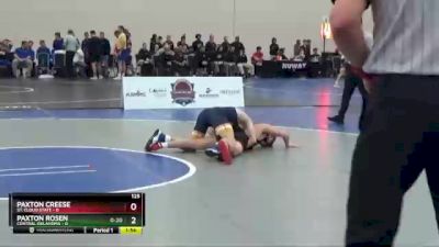 125 lbs Placement Matches (16 Team) - Paxton Rosen, Central Oklahoma vs Paxton Creese, St. Cloud State