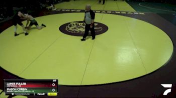 215 lbs Quarterfinals (8 Team) - Mason Corbin, Dassel-Cokato-Litchfield vs James Fuller, Centennial