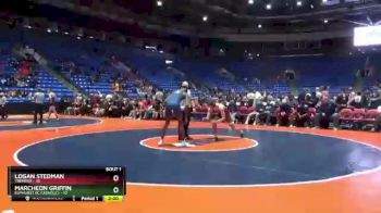 170 lbs Quarterfinals (8 Team) - Marcheon Griffin, Elmhurst (IC Catholic) vs Logan Stedman, Tremont