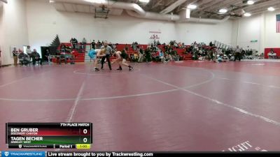 138 lbs 7th Place Match - Ben Gruber, Discovery Canyon vs Tagen Becher, Greeley West