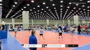 top flight 18 theta vs Prime time 18 orange - 2022 JVA World Challenge presented by Nike - Expo Only