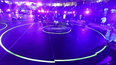 46 lbs Quarterfinal - Kristian Alvarado, Kalispell WC vs Jaxon Devaul, Pikes Peak Warriors