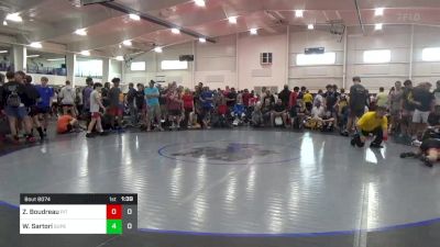 96 lbs Pools - Zach Boudreau, Pit Crew vs Wyatt Sartori, Superior W.A. (NY)