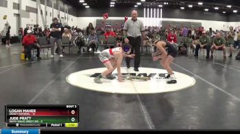 95 lbs Round 1 (8 Team) - Logan Maher, Legacy National vs Jude Pratt, Death Squad Wrest (IN)