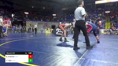 185 lbs Round Of 32 - Wyatt Zook, Lampeter Strasburg vs Colby Ruark, Elk Lake