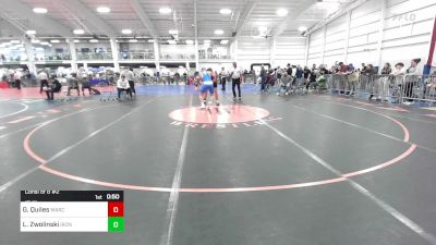 154 lbs Consi Of 8 #2 - Giovanni Quiles, MarcAurele WC vs Lucas Zwolinski, Iron Faith WC