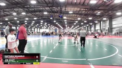 96 lbs Rd# 4- 2:00pm Friday Final Pool - Job Soley, Kentucky Jokers vs Matthew DeAngelo, East Coast Elite