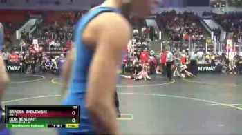 129 lbs Round 1 (4 Team) - Blake Cosby, Dundee Blue vs Joseph DeJonghe, Ida