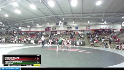 184 lbs Champ. Round 3 - Kyler Pickard, Belmont Abbey vs Reece Worachek, UW-Parkside