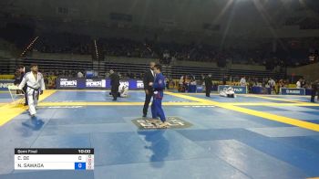 CLEBER DE SOUSA FERNANDES vs NOBUHIRO SAWADA 2019 Pan Jiu-Jitsu IBJJF Championship