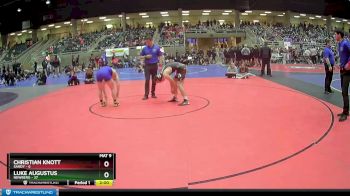 162 lbs Semis & 1st Wrestleback (8 Team) - Luke Augustus, Newberg vs Christian Knott, Sandy