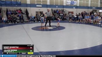 49 lbs Round 3 (4 Team) - Colson George, Perry Meridian vs Wyatt Schoettle, Roncalli