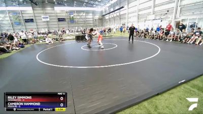 220 lbs Round 2 (8 Team) - Riley Simmons, Washington vs Cameron Hammond, Missouri