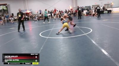 90 lbs Cons. Round 2 - Hunter Sutfin, Ares vs Jacob Holley, Alpha Elite