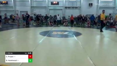 E-153 lbs Consi Of 16 #2 - Cory Proper, PA vs Boston Hazelwood, OH