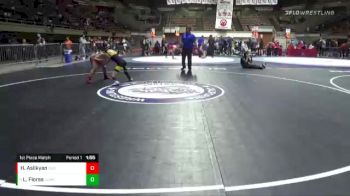 94 lbs 1st Place Match - Lazaro Flores, USA Gold Wrestling Club vs Henry Aslikyan, International Sport Union (ISU)