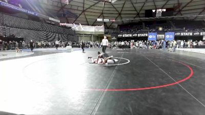 120 lbs Cons. Round 2 - Evan Sigmon, Wrestling Rhinos Wrestling Club vs Zion Satiacum-Abdullah, Team Aggression Wrestling Club