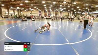 95 lbs Rr Rnd 1 - Scott Cole, Terps Xpress vs Kristian Beres, Force Wrestling Club