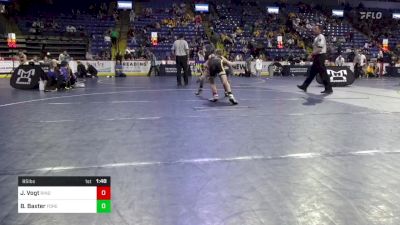 85 lbs Semifinal - Jake Vogt, Ringgold vs Bronsyn Baxter, Forest Hills