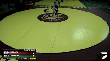 70 lbs Finals (8 Team) - Benjamin Mack, Sartell vs Becket DeRosier, Brainerd