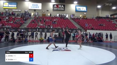 55 kg Cons 32 #2 - Justin Jones, Virginia vs Dustin John Snider, Betterman Elite Wrestling