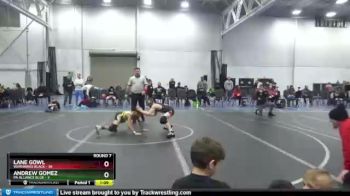 80 lbs Round 7 (8 Team) - Lane Gowl, Warhawks Black vs Andrew Gomez, PA Alliance Blue