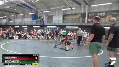 85 lbs Placement Matches (8 Team) - Qwyntan Dyer, Williamson County WC vs Jaxon Lewis, Stronghold