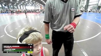 48 lbs Rd# 4- 2:00pm Friday Final Pool - Cameron Kirk, Nauman Green vs Nicholas Johnson, VA Hammers